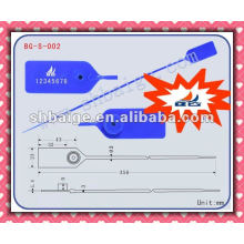 sello de etiqueta de cadena de plástico BG-S-002